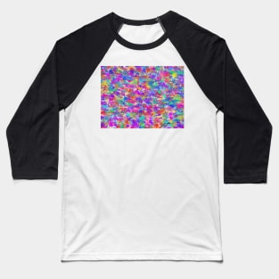 Colorful swirls Baseball T-Shirt